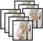 LuxusKollektion Bilderrahmen-Set Bilderrahmen Quadratisch Collage Set 7er 30x30...