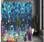 LuxusKollektion Duschvorhang Duschvorhang 120x200cm Polyester Bunter Meeresboden 120