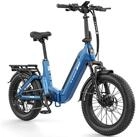 TTGO E-Bike Klapprad 20 Zoll, Fully, Vollfederung, 70Nm Hinterradmotor, 120km,