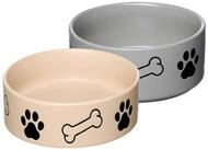 Ritzenhoff & Breker Futternapf Mika Dog Futtern&auml;pfe &oslash; 18,5 cm 2er Set,...