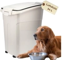 GarPet Futterbeh&auml;lter Futtertonne Luftdicht Deckel 54 L Hundefutter...