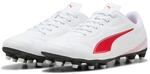 Fu&szlig;ballschuh PUMA "VITORIA II FG/AG", Herren, Gr. 44, rot (puma wei&szlig;, puma rot),
