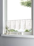 heine Gardine Querbehang (1 St), Stangendurchzug, halbtransparent, Querbehang