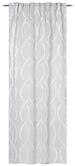 G&ouml;zze Vorhang G&Ouml;ZZE Schlaufenschal ALESSIA silber BH 140x245 cm silber Vorhang