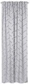 G&ouml;zze Vorhang G&Ouml;ZZE Schlaufenschal CARA silber BH 140x245 cm silber Vorhang