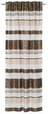 G&ouml;zze Vorhang G&Ouml;ZZE Schlaufenschal LEONA taupe BH 140x245 cm braun Vorhang