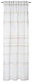 G&ouml;zze Vorhang G&Ouml;ZZE Schlaufenschal PINA stein BH 140x245 cm grau Vorhang