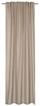 G&ouml;zze Vorhang STORMY, verdeckte Schlaufen, Taupe, (1 St), verdeckte Schlaufen,