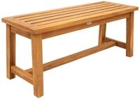 CLP Gartenbank Broome (1er), wetterfestes Teakholz, belastbar bis 150 kg