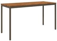 vidaXL Gartentisch Gartenbar-Tisch Natur und Kaffee 196 x 80,5 x 105 cm (1-St)