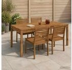 vidaXL Gartentisch vidaXL Gartentisch Natur 180 x 88,5 x 75 cm Massivholz Akazie