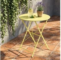 Harms Import Gartentisch, Klapptisch Gartentisch Eisen gr&uuml;n Gartenm&ouml;bel