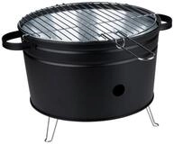 Alpina Holzkohlegrill alpina Kohlegrill ⌀32 cm, 1x Holzkohle-Grill schwarz