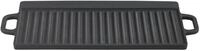 GSW Grillplatte Black Iron BBQ (1-St), Gusseisen Grillplatte zur Anwendung auf...