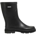 Aigle Mid Rain Gummistiefel schwarz