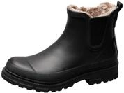 Gummistiefelette VERBENAS "LUA FUR SMOOTH", Damen, Gr. 42, schwarz,...