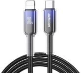JOYROOM Crystal-Clear USB-Kabel, (120 cm), USB-C auf Lightning Kabel 30W, 1,2m,