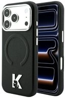 KARL LAGERFELD Handyh&uuml;lle Cover iPhone 17 Pro / 18 Pro MagSafe Kunstleder Logo