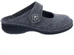 Finn Comfort FINN COMFORT Brig Damen Hausschuhe grau Wollfilz - Gr&ouml;&szlig;e: 42 Clog