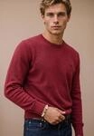 Strickpullover FYNCH-HATTON, Herren, Gr. S, rot (brick), Strick, Obermaterial: 100%