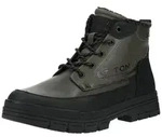 TOM TAILOR Stiefelette Lederimitat/Textil . Schn&uuml;rstiefelette