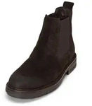 Marc O'Polo aus ge&ouml;ltem Veloursleder Chelseaboots braun 42 EU