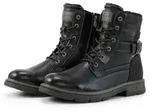 TOM TAILOR Shoes Licence Stiefel Wasserfeste Stiefel mit Schnallen-Detail schwarz 40