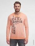 CAMP DAVID Rundhalsshirt aus Baumwolle