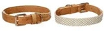 Flamingo Hunde-Halsband Halsband Lara beige beige M