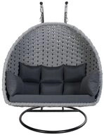 HOME DELUXE H&auml;ngesessel aus Seilgeflecht CADEIRA - (bestehend aus Sessel,...