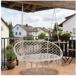 casa.pro H&auml;ngesessel, &raquo;Kailua&laquo; 2-Sitzer 135x129x65 cm 200 kg Indoor Outdoor