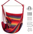 LuxusKollektion H&auml;ngesessel H&auml;ngesitz H&auml;ngematte Baumwolle Sitzkissen Outdoor
