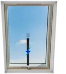 LuxusKollektion Insektenschutz-Fensterrahmen Fliegengitter Dachfenster...