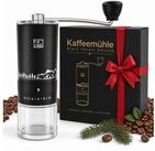 FIXLINE Kaffeem&uuml;hle Kaffeem&uuml;hle manuell Keramikmahlwerk 10 Stufen Black Forest