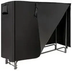 COSTWAY Kaminholzregal Brennholzregal, BxTxH:36x153x123 cm, Metall, mit...