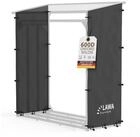 LAWA Living and Lifestyle Schutzplane 2 Seitenplanen f&uuml;r 70cm Kaminholzregal