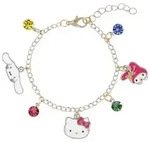 Cerd&aacute; Armband Hello Kitty & Friends Charm-Armband (Set) wei&szlig;