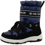 TOM TAILOR Winterstiefel Winterboots mit wasserabweisender TEX-Membran schwarz...