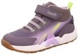 Superfit AGOS, WMS: mittel Klettboot High Top-Sneaker mit bunten Bes&auml;tzen,