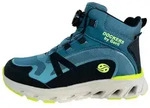Dockers by Gerli Dockers Kinder High-top Sneaker 57HS703-637164 schwarz-t&uuml;rkis