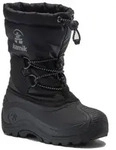 Kamik NORTHPOLE Winterstiefel Wasserabweisendes Obermaterial aus Nylon schwarz...