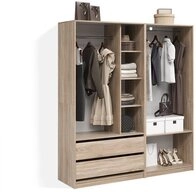 Livinity&reg; Kleiderschrank Trento, Sonoma, 2er Set (2-St)