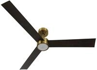 Lucci air Deckenventilator DC Deckenventilator Climate IV Messing mit LED, Timer