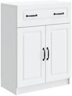 vidaXL Sideboard 66 x 34,5 x 87 cm Sideboard Wohnzimmer Schrank mit Schubladen...