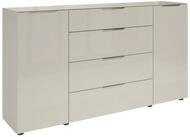 Bega Consult Sideboard Glasfronten / Kaschmir - 180x99x40cm (BxHxT)
