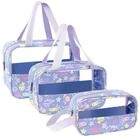 LuxusKollektion Kosmetiktasche Kosmetiktasche Damen Transparent PVC 3 Stk