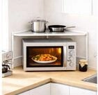 DanDiBo K&uuml;chenregal Eckregal K&uuml;che Arbeitsplatte Mikrowellenregal 72x72 cm...