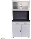 HTI-Line Hochschrank K&uuml;chenbuffet Blanca (St&uuml;ck, 1-St., 1x Schrank Blanca,...