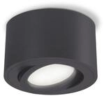 SSC-LUXon LED Aufbaustrahler CELI-1N Aufbauspot flach schwenkbar anthrazit mit