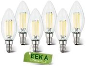 Briloner Leuchten LED-Leuchtmittel BULB A, E14, 6 St., Warmwei&szlig;, E14, 3.000K,